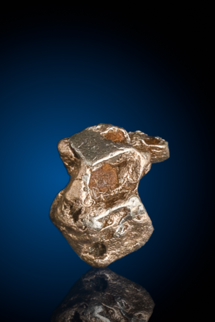 (image for) Chunky and Dense Platinum Crystal Nugget - Russia